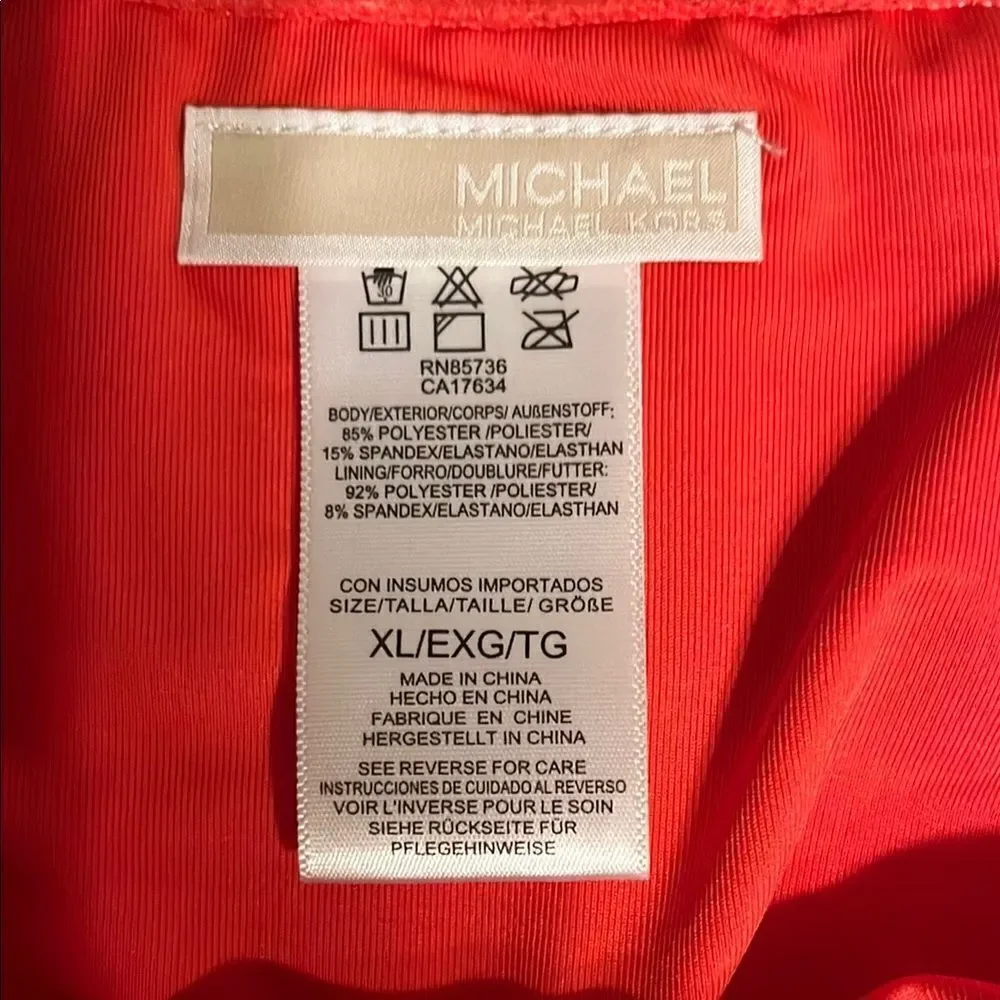 NWT Michael Kors Vibrant Bikini Bottom